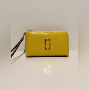 NWT Marc Jacobs Joy Wristlet - Joy Yellow Multi